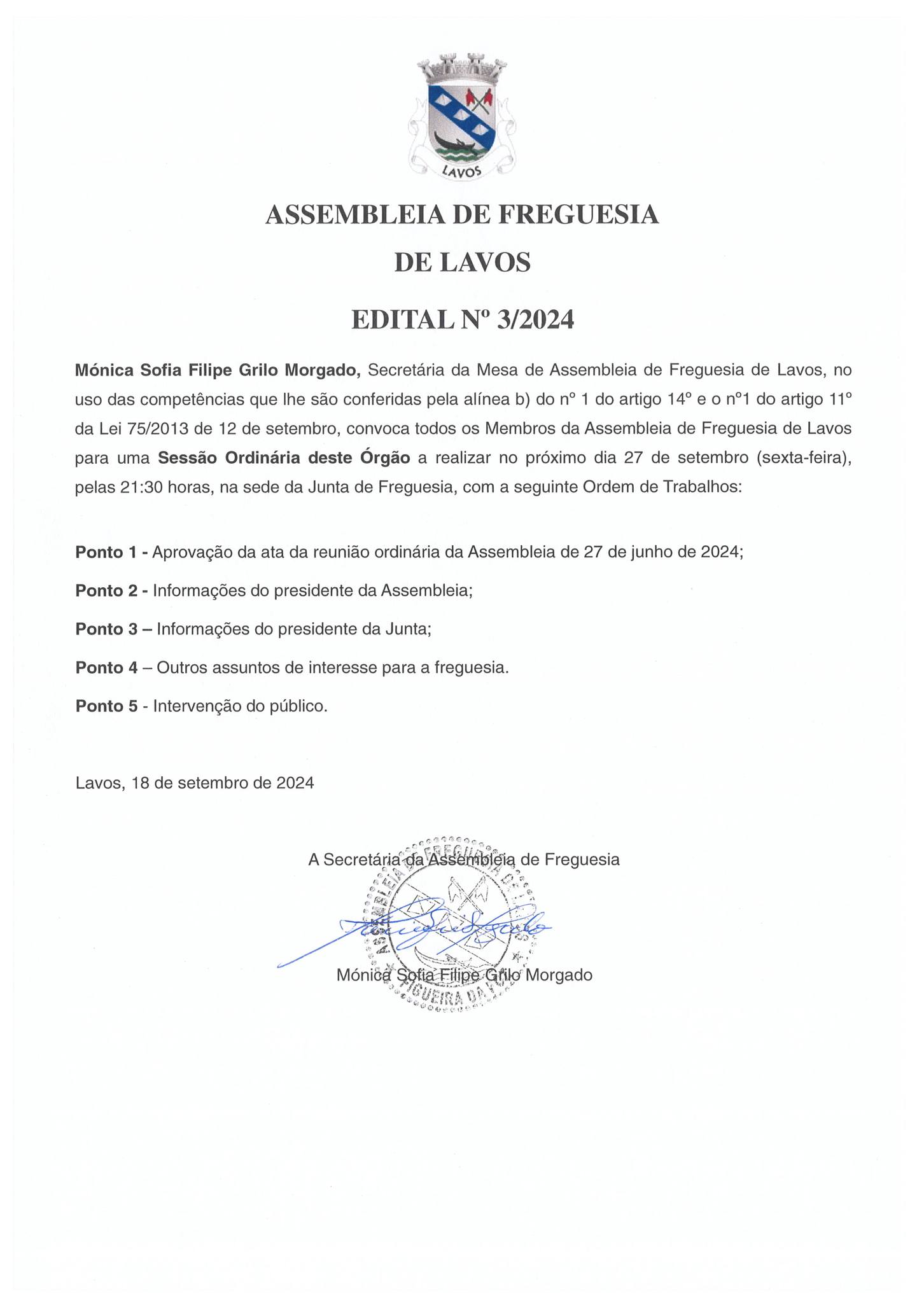 Edital Nº3/2024