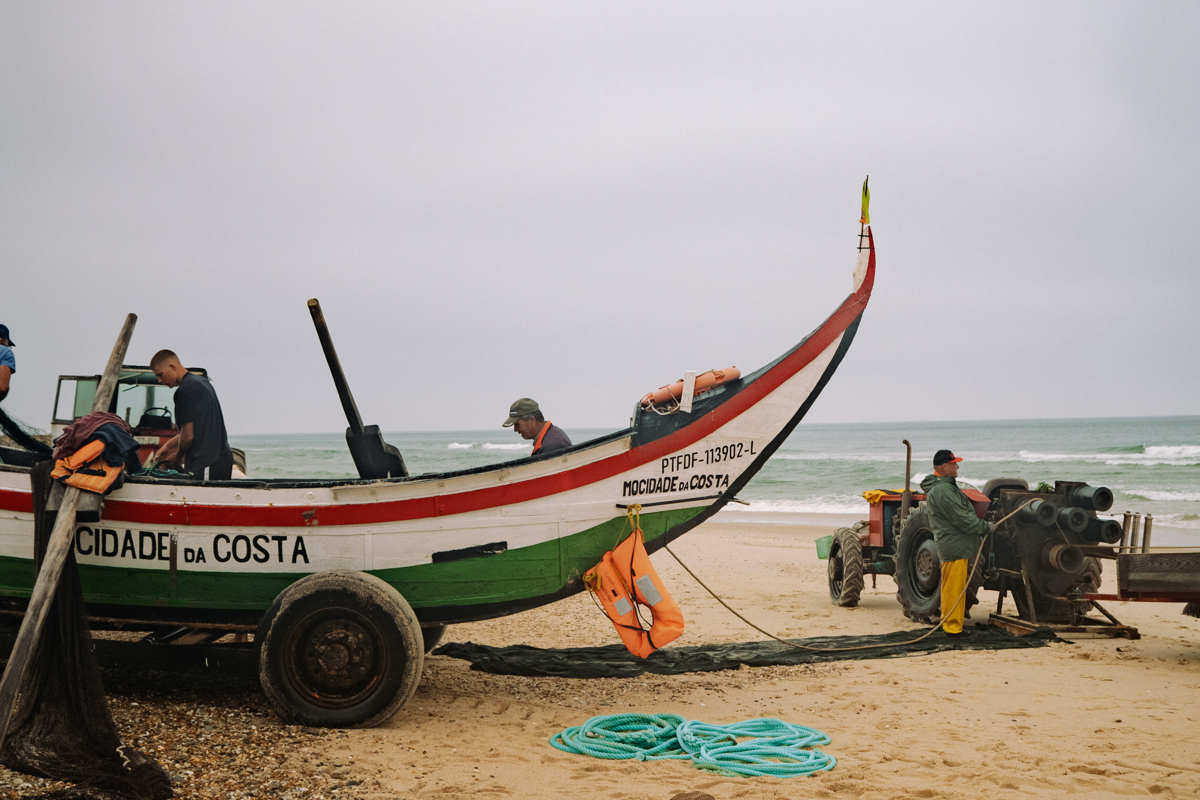 Arte Xávega na Costa de Lavos
